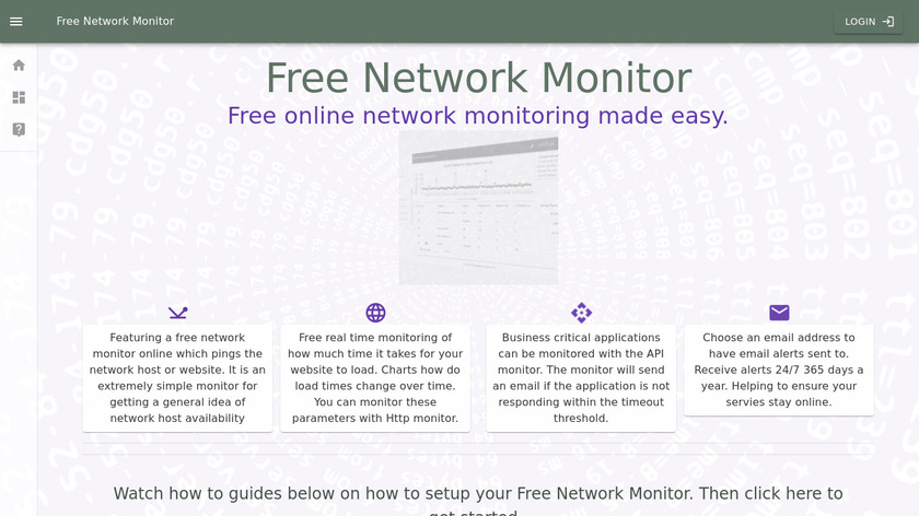 FreeNetworkMonitor.Click Landing Page