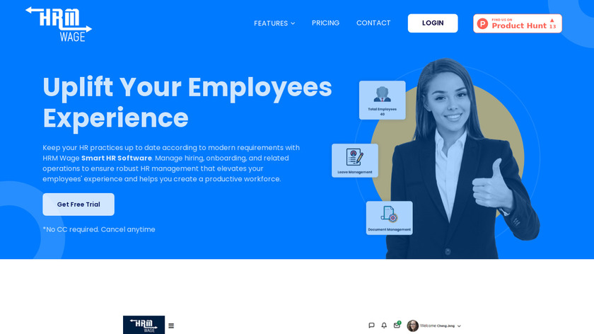 HRMWage Landing Page