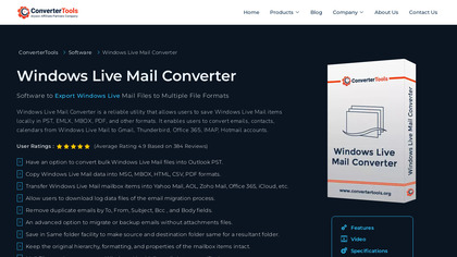 Windows Live Mail Converter image
