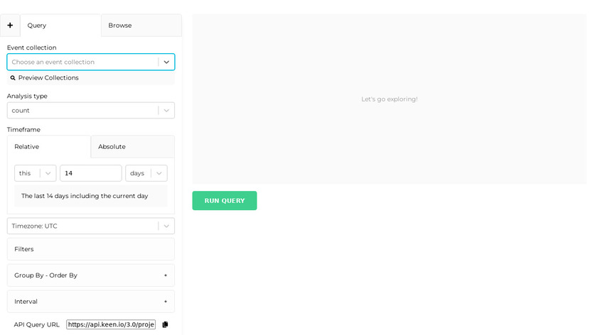 Data Explorer Landing Page