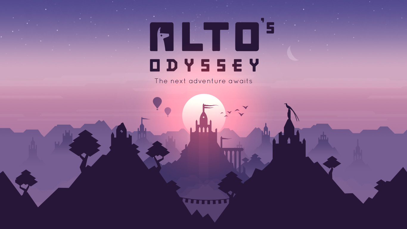 Alto's Odyssey Landing page