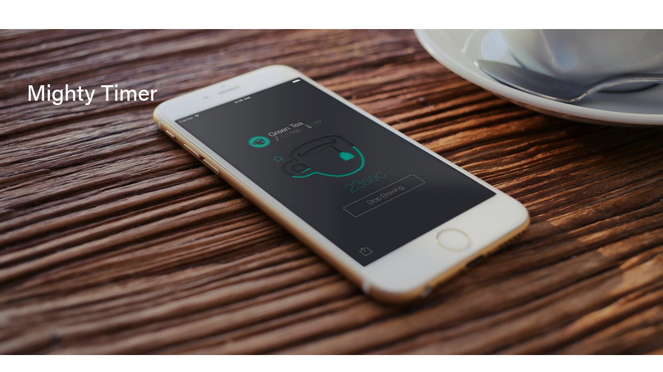 Mighty Timer Landing page