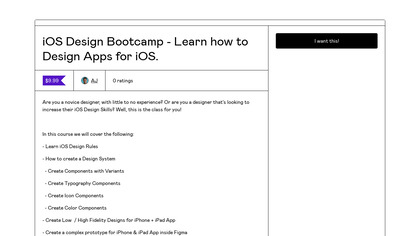 iOS Design Bootcamp image