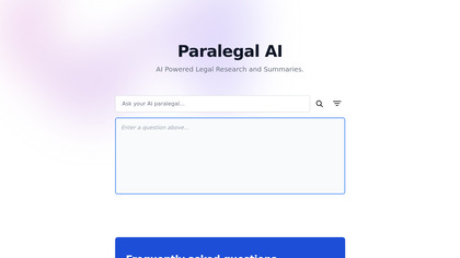Paralegal AI screenshot
