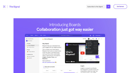 Mixpanel Boards image