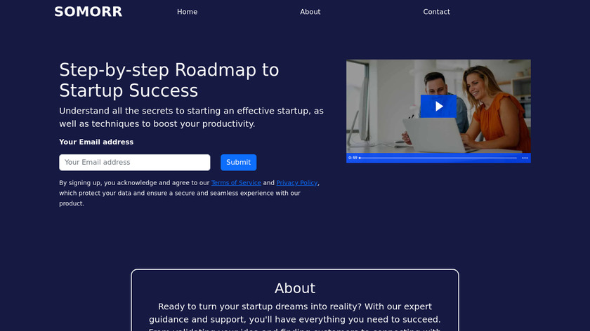 Somorr Landing Page