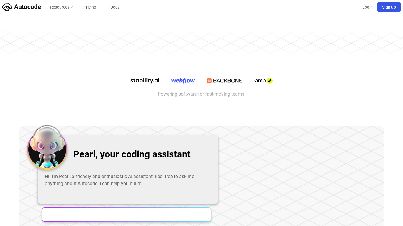 Build on Standard Library Landing page