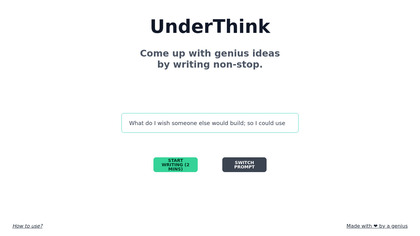 UnderThink image