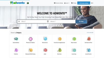 Free Classified Ads - Adwento™ image