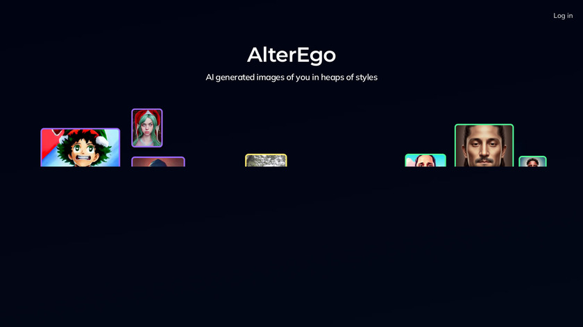 Alter Ego AI Landing Page