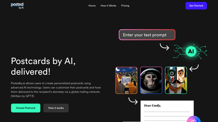 postedby.ai.ai Landing Page