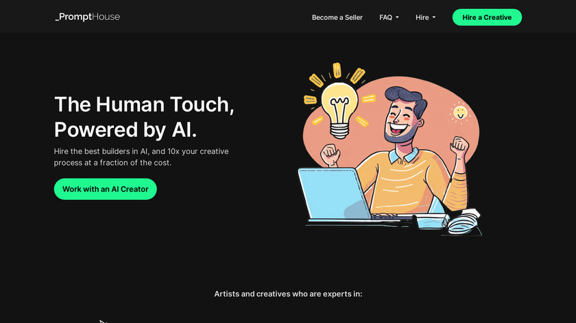 PromptHouse.ai Landing Page