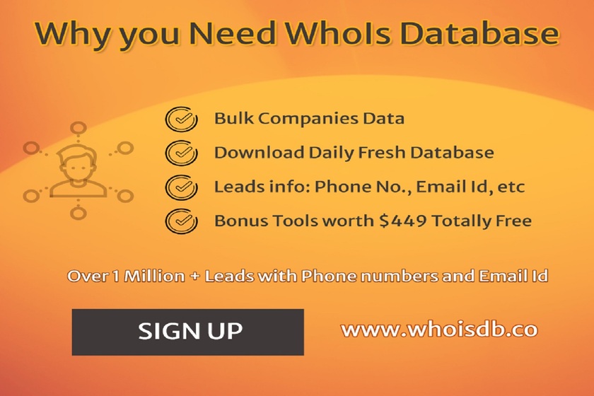 WhoisDB.co Landing Page