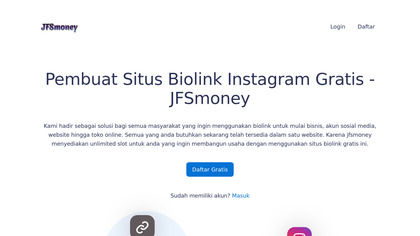 JFSMONEY Biolink Profile Gratis image