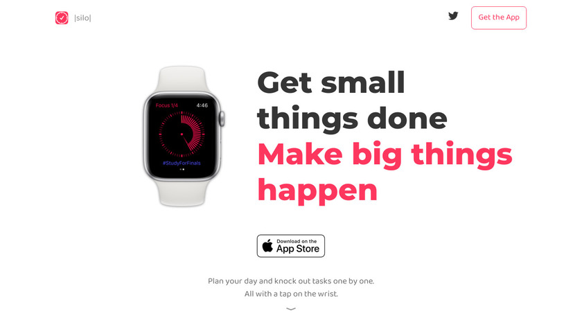 Silo focus Landing Page