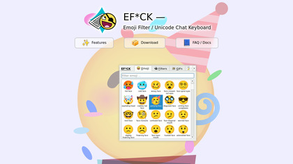 EF*CK Chat Keyboard image