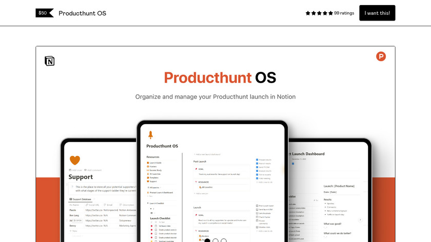 The Ultimate Product Launch Dashboard Landing Page