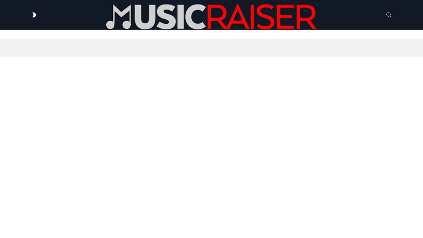 Music Crowdfunding Calculator Landing Page