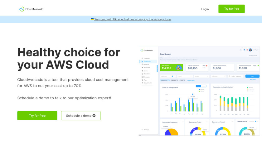 CloudAvocado Landing Page