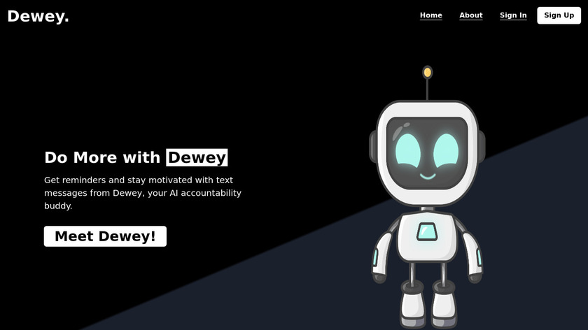 Dewey Beta Landing Page