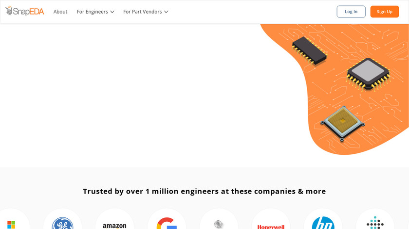 SnapEDA Landing Page