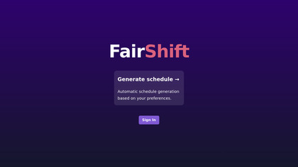 FairShift image