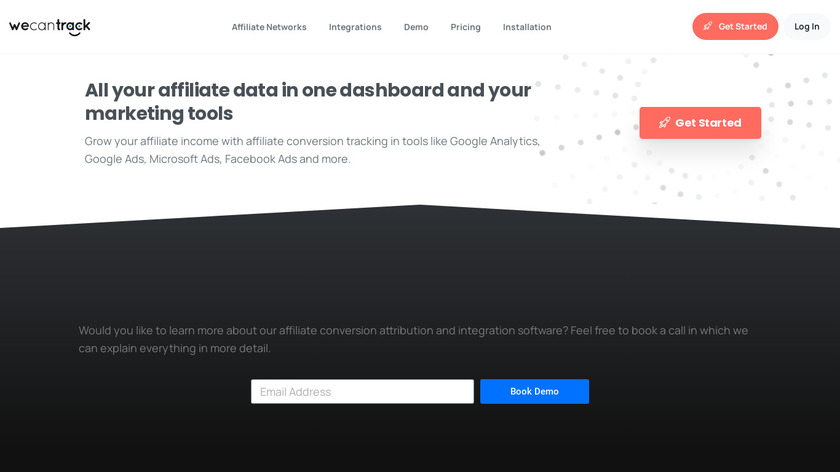 wecantrack Landing Page