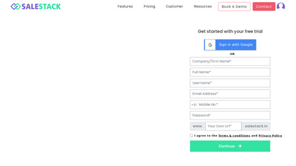 salestack CRM image