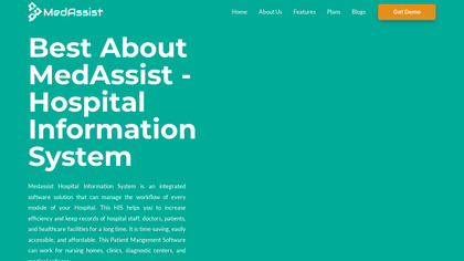 MedAssist Hospital Information System image
