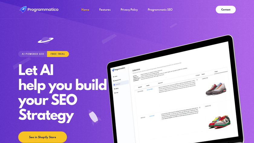 Programmatico Landing Page