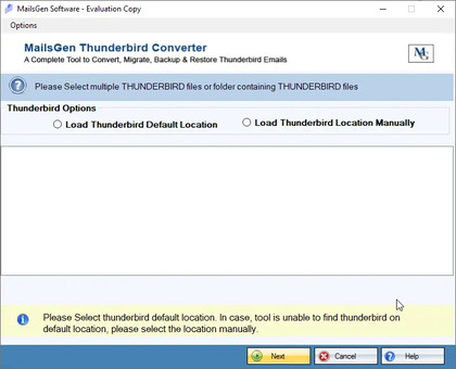MailsGen Thunderbird Converter image