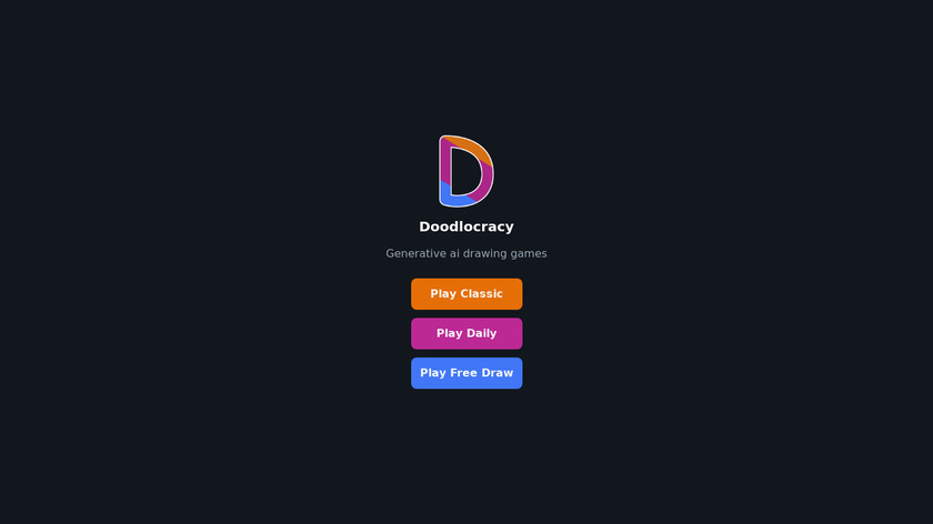 Doodlocracy Landing Page