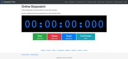 Stopwatch-Timer.net image