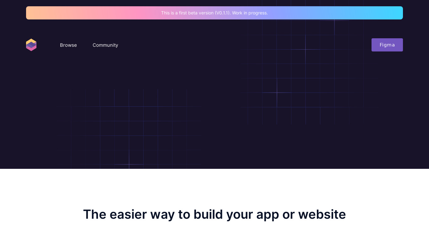 Unify CSS Framework Landing page