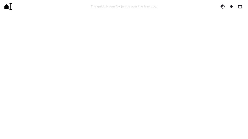 Localfonts Landing Page