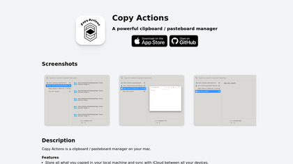 Copy Actions image