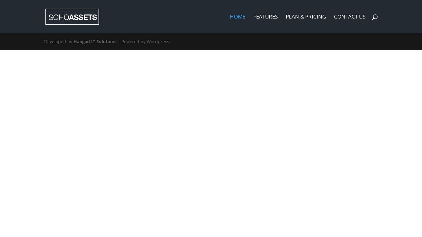 sohoassets Landing page