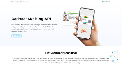 Aadhaar Masking Solution image