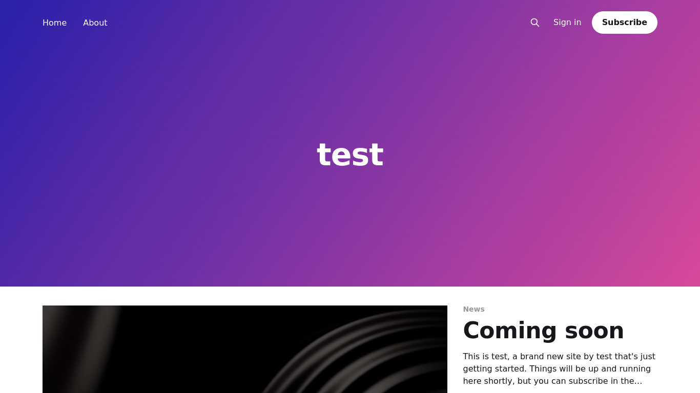 Handling Classifier Landing page