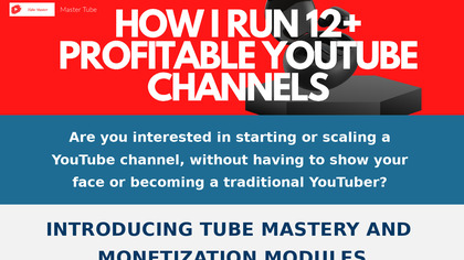 RUN PROFITABLE YOUTUBE CHANNELS image