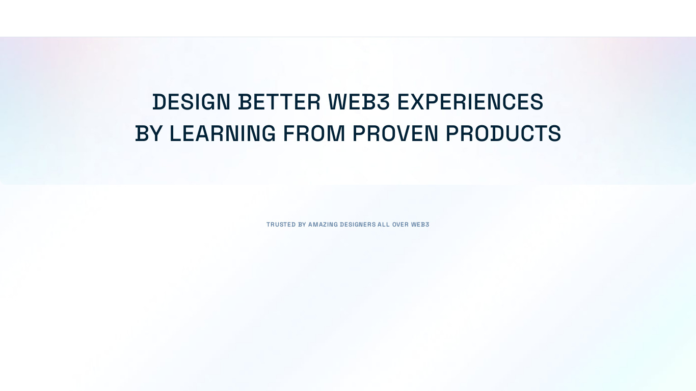 W3Design Landing page