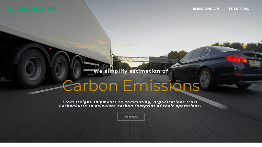 CarbonSutra Landing Page