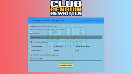 Club Penguin coin generator 2023 image