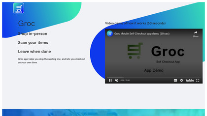 Groc: Self-Checkout App image