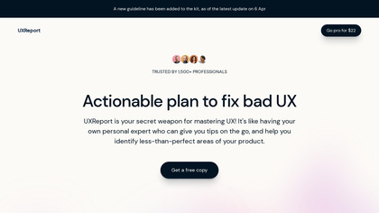 UXReport - Comprehensive Audit Kit image