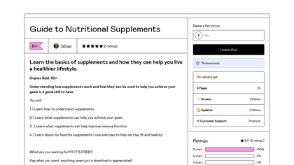 Guide to Nutritional Supplementation image