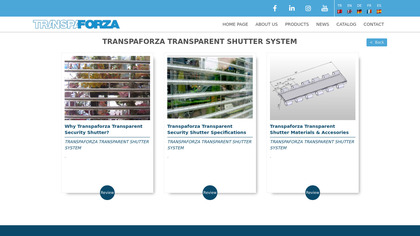 TRANSPAFORZA TRANSPARENT SHUTTER SYSTEM image