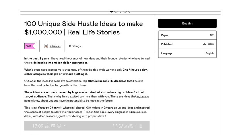 iideaman Landing Page