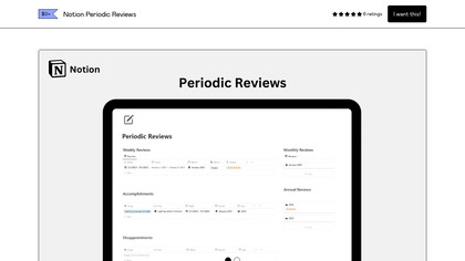 Notion Periodic Reviews image
