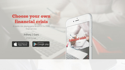 Financial Crisis App image